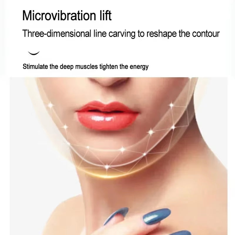 Face Machine Neck Lifting Beauty Device anti Wrinkle Facial Massager Skin Rejuvenation Thin Double Chin Vibrator Dropshipping