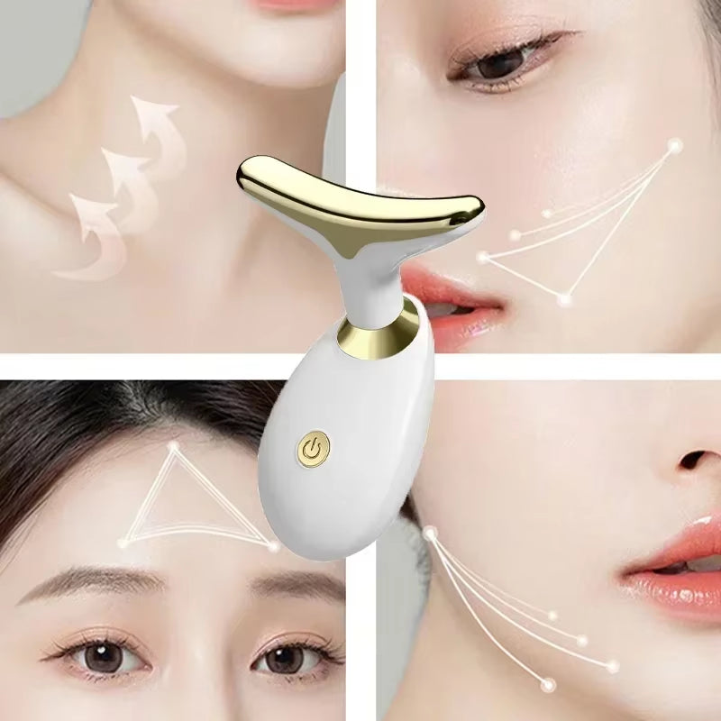 Face Machine Neck Lifting Beauty Device anti Wrinkle Facial Massager Skin Rejuvenation Thin Double Chin Vibrator Dropshipping