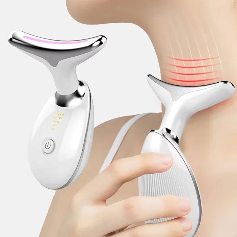 Face Machine Neck Lifting Beauty Device anti Wrinkle Facial Massager Skin Rejuvenation Thin Double Chin Vibrator Dropshipping